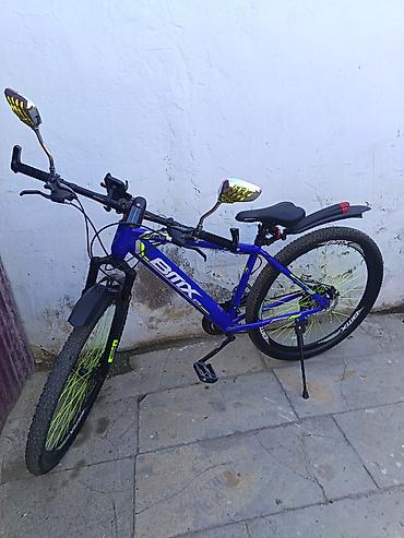 cd disk: BMX GTR dağ velosipedi - Rəng: mavi-göy çalarlarında, neon-yaşıl — 1