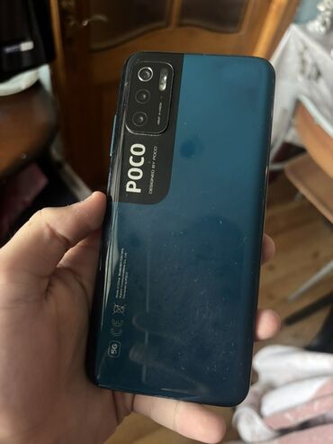airdots pro: Poco M3 Pro 5G, rəng - Göy, Barmaq izi