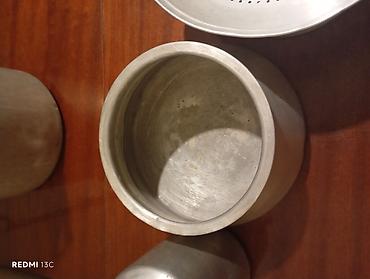orta qazan: Qazan, rəng - Qəhvəyi, Mis, 2 l, 22 sm, Azərbaycan — 3