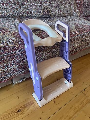 Uşaq tualet oturacağı – nərdivanlı model - Standart tualetlərin