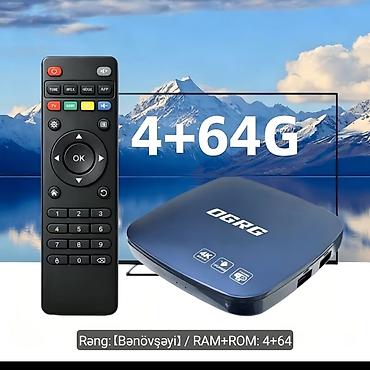 iphone 8 plus ekran: Yeni Smart TV boks TV box 4 GB / 64 GB, Android, Ödənişli çatdırılma — 7