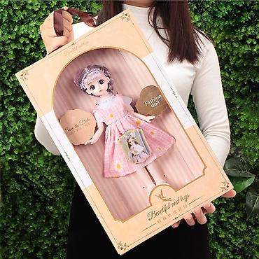 Игрушки: Детская кукла, подарочная - Стильная кукла Fashion Doll в нарядном — 9