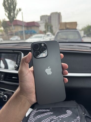 Apple iPhone: IPhone 16 Pro Max, Б/у, 512 ГБ, Black Titanium, Коробка, 100 %