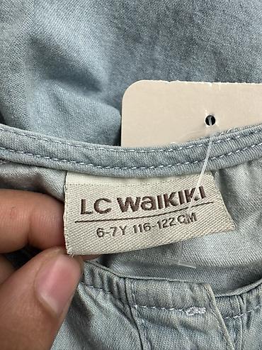 Uşaqlar üçün digər geyimlər: LC Waikiki qız uşağı üçün cins (denim) paltar - Ölçü: 6–7 yaş — 2