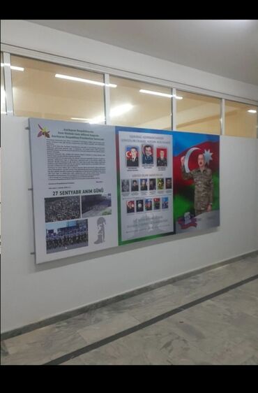 Reklam, çap: Baner Vinil ishləri görülür həm çap həm gurashdirma.karkaslarin — 12