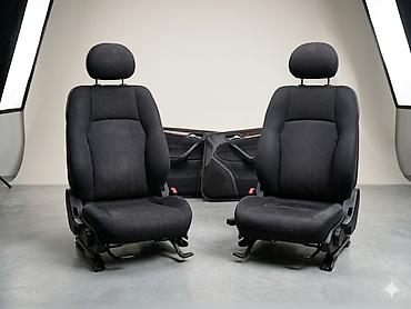 Комплект сидений, Ткань, текстиль, Mercedes-Benz 2000 г., Б/у, Оригинал, Германия