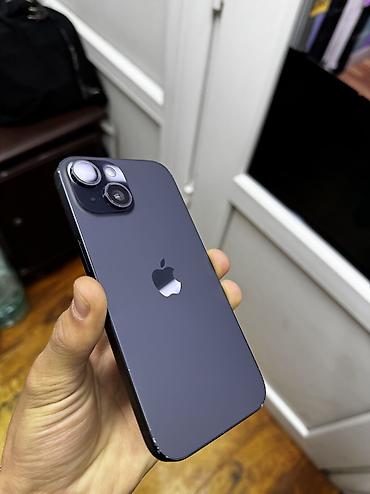 Apple iPhone: IPhone 15, Новый, 128 ГБ, Защитное стекло, Чехол, 85 % — 1