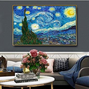 gozel sekiller: 🌠 "Ulduzlu gecə". 🌌 Van Qoqun möhtəşəm əsərlərindən🤩 🥺 Çox sevilən — 3