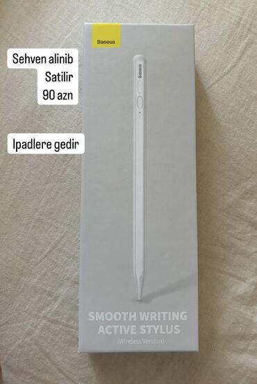 komputer kasasi: Apple pencilin alternativi. Tezedir qutusunda. Sadece acilib baxilib