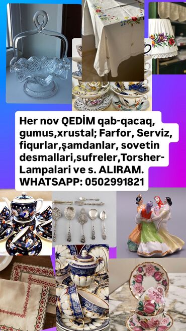 Mətbəx aksesuarları: Çay dəsti