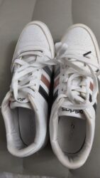 Women's Sneakers and athletic shoes: Кроссовки, 39, Adidas, Б/у, цвет - Белый, Самовывоз — 6