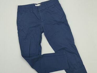 krótkie spodenki z wysokim stanem jeansowe: Spodnie jeansowe, Mango, 5-6 lat, 110/116, stan - Dobry