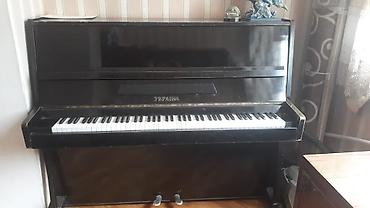 Музыкальные инструменты: Upright piano – “Ukraina” markası - Korpus: klassik qara rəngli, yarı — 1