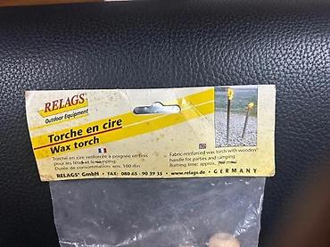 Baštenska rasveta: Relags/BASIC NATURE voštane baklje – set od 4 komada - Spoljašnja — 2