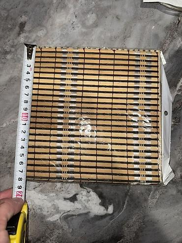 bambu: Bambuk süfrə altlıqları 15*14 sm - 65 paçka qalıb 18*18 sm - 70 — 2