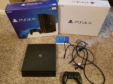 купить мощный компьютер недорого: В продаже Playstation 4 Pro на 1 TB. Ревизия - CUH-7108B. Состояние