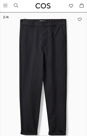 стрейчевые брюки женские: Повседневные брюки, США, Средняя талия, Осень-весна, L (EU 40)