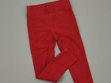 spodnie adidas czerwone: Легінси дитячі, Kiabi Kids, 4-5 р., 110, стан - Хороший