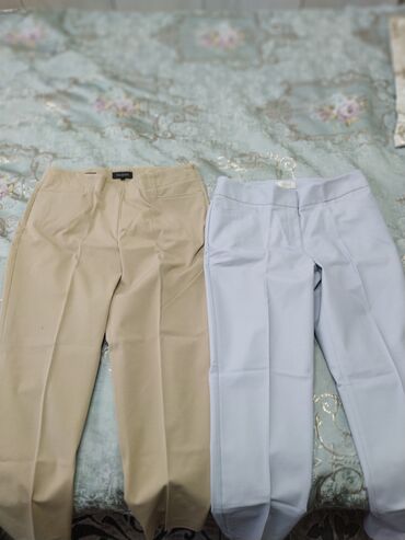 бежевые брюки: Классические, 6XL (EU 52)
