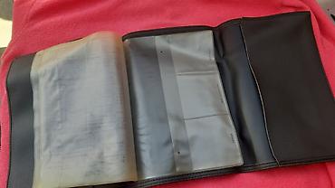 Ofis ləvazimatları: Opel markalı sənəd qabı / maşın kitabçası cüzdanı - Material: qara — 3