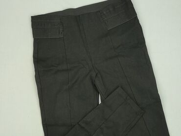 czarne dżinsy z wysokim stanem: Zara, Leggings Elegant for women, size L