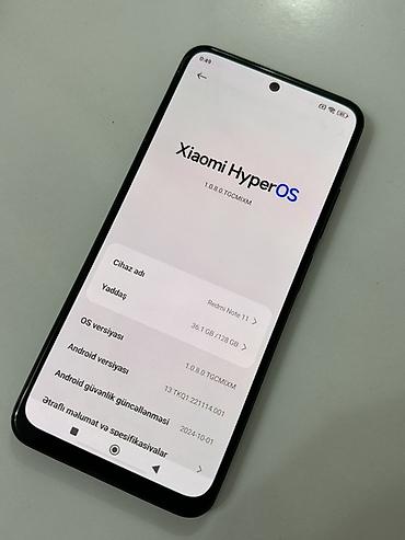 red magic 11: Redmi Note 11, 128 GB, rəng - Qara, İki sim kartlı — 5