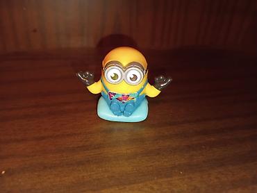 Oyuncaq fiqurlar: Minion fiquru – kiçik kolleksiya oyuncağı - Mövzu: animasiya — 2