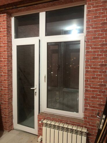 Mismarlar, şuruplar: İşlənmiş İki qat şüşə paketi Plastik pəncərə, Еni: 165 sm, Uzunluğu: 266 sm