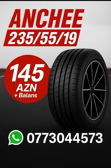 Disk təkərlər: Şin 235 / 55 / R 19