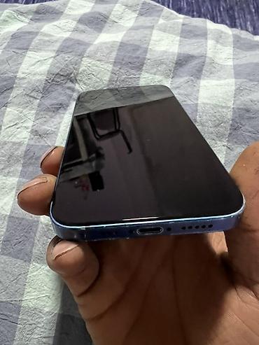IPhone 12 (модель MGJE3RU/A), синий цвет корпуса. Основные