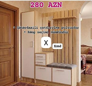 трюмо в прихожую: Dəhliz üçün çoxfunksiyalı möbel dəsti - Qiymət: 280 AZN - Şəhərdaxili — 1