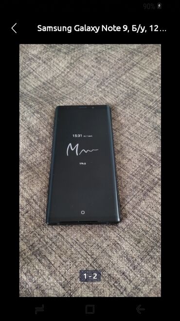 samsung note 8 цена бишкек: Samsung Galaxy Note 9, Колдонулган, 128 ГБ, 2 SIM