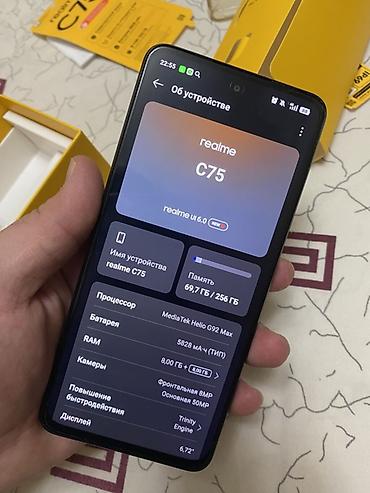Realme: Realme C67, 256 ГБ, цвет - Серый — 4