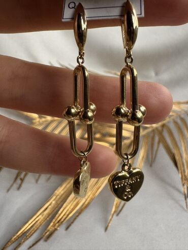 рабочая форма: Серьги, Tiffany, Желтое золото