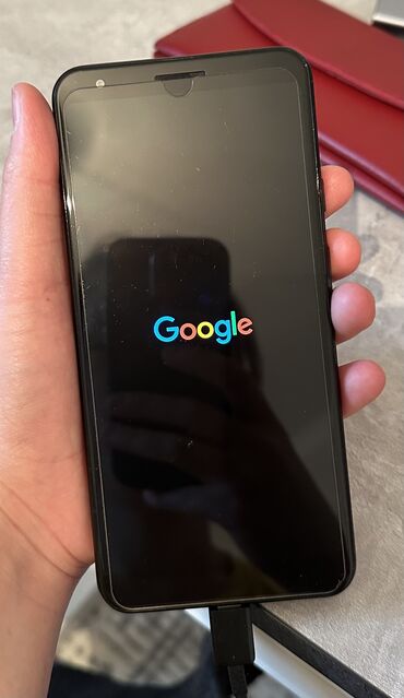 пиксель телефон: Google Pixel 3A XL, Б/у, 64 ГБ, цвет - Черный, 1 SIM