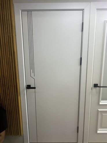 ручки на кухонную мебель: Жабык ички эшик, Хай-тек стилинде, түсү - Ак