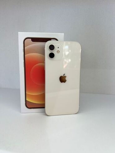 asus телефон: IPhone 12, Б/у, 128 ГБ, Белый, Зарядное устройство, Защитное стекло, Кабель