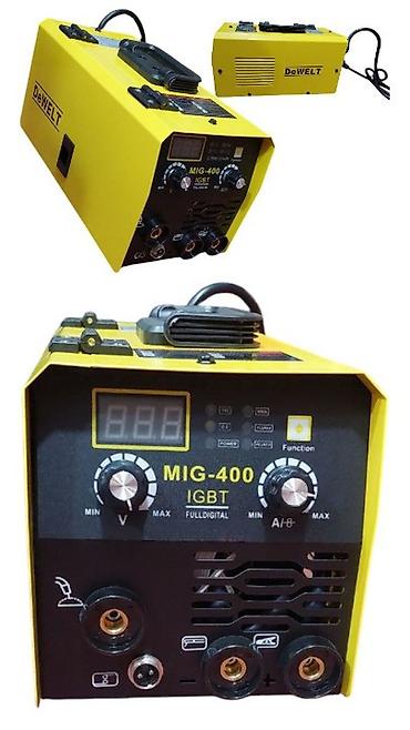№: 11872 Məhsulun adı: Qaynaq inverterı DeWelt Mig400 Brend: No Brand