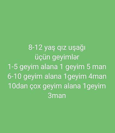 tikinti ucun oyuncaq dəsti: Geyimlər yaxşı vəziyyətdədir — 1
