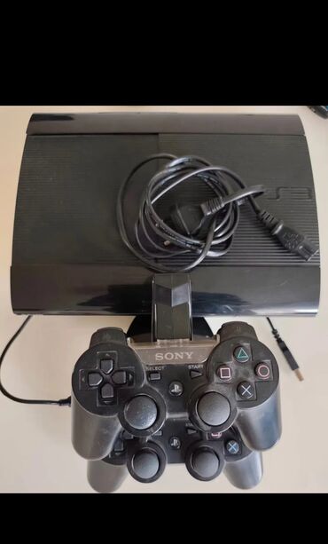 playstation 4 islenmis: PS 3. super slim madelidir yaxşı vezyetdedir yadawi 500gb içində 51