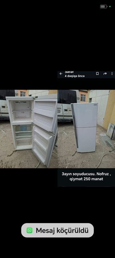 baku electronics стиральные машины: 3 ay soyuducusu Nofrosd 250 azn Təzədi köçlə bağlı satlır Sabunçu lalafo.az -da baku electronics стиральные машины: 3 ay soyuducusu Nofrosd 250 azn Təzədi köçlə bağlı satlır Sabunçu