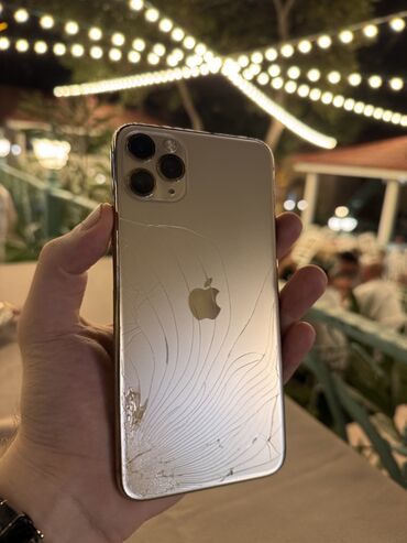 IPhone 11 Pro Max, Qızılı, Qırıq