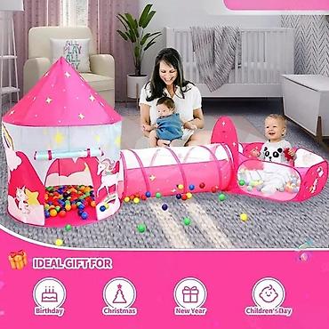 Šatori za decu: SATOR TUNEL BAZEN ZA DEVOJCICE NOVO MODEL 2025 POP-UP SISTEM | Cene — 5