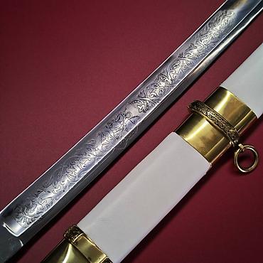 Коллекционные ножи: Шашки в ассортименте Кинжал/шашка декоративная с ножнами, гравировкой — 11