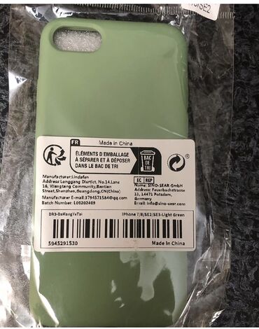 Kabrolar: Satılır 2 azn IPhone 7/8/SE2/SE3 modelləri üçün açıq yaşıl rəngdə