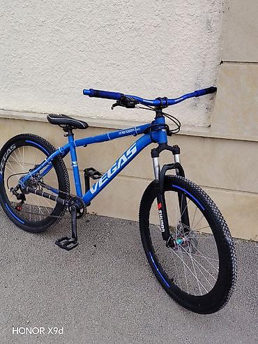 velosiped spidometri: Hasans 7pro, təzə təkərlər, girps, açılıb bağlanan amort, rol, vınıs — 1