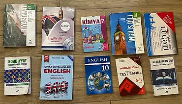 Tədris ədəbiyyatı: Test toplulari ve derslikler. Elaqe ucun mesaj bölmesine yazin — 6