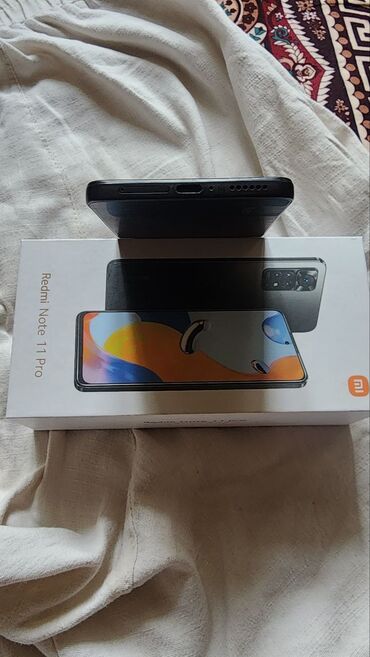 ноутбуки прадаю: Redmi, Redmi Note 11 Pro, Б/у, 128 ГБ, цвет - Черный, 2 SIM at lalafo.kg ноутбуки прадаю: Redmi, Redmi Note 11 Pro, Б/у, 128 ГБ, цвет - Черный, 2 SIM