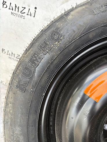 qm6: Колеса в сборе 155 / 80 / R 17, Всесезонная, Б/у, Запаска, Легковые, Железные, отверстий - 5 — 4