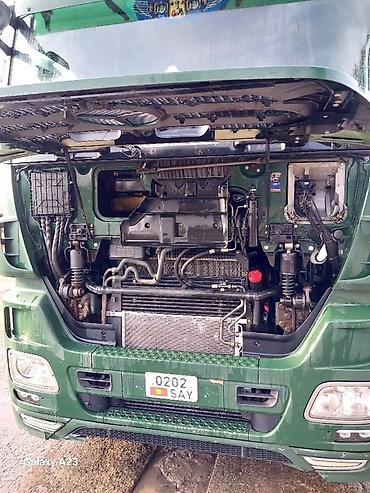 тент на мотоцикл: Грузовой автопоезд Mercedes-Benz Actros с прицепом и — 7